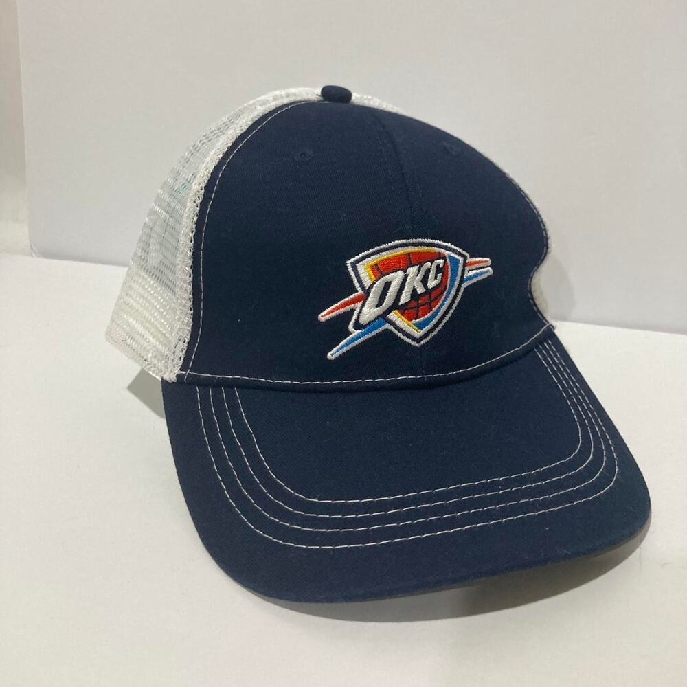 Nba Oklahoma City Thunder Navy Mesh Hat